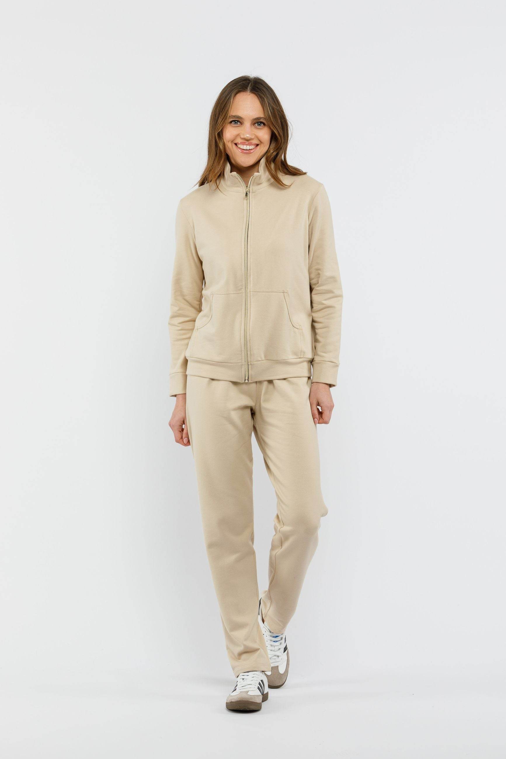 Tuta con zip Donna I2679 Fida - evabiancheria